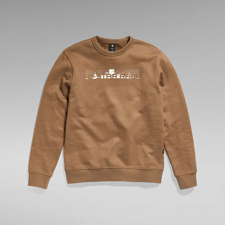 Flight Deck Back GR Sweatshirt (Brown) - GD24371D5577172