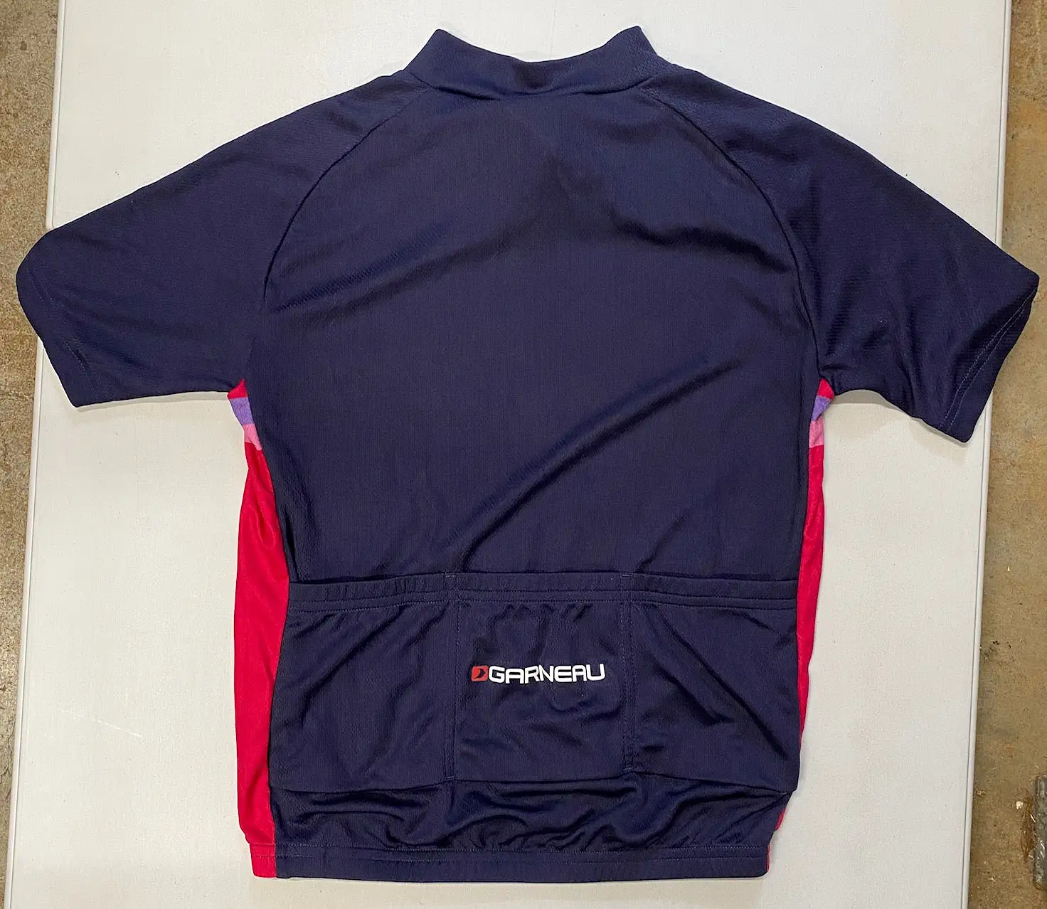 Garneau Kid Jersey Cycling Size 6 Pink Purple