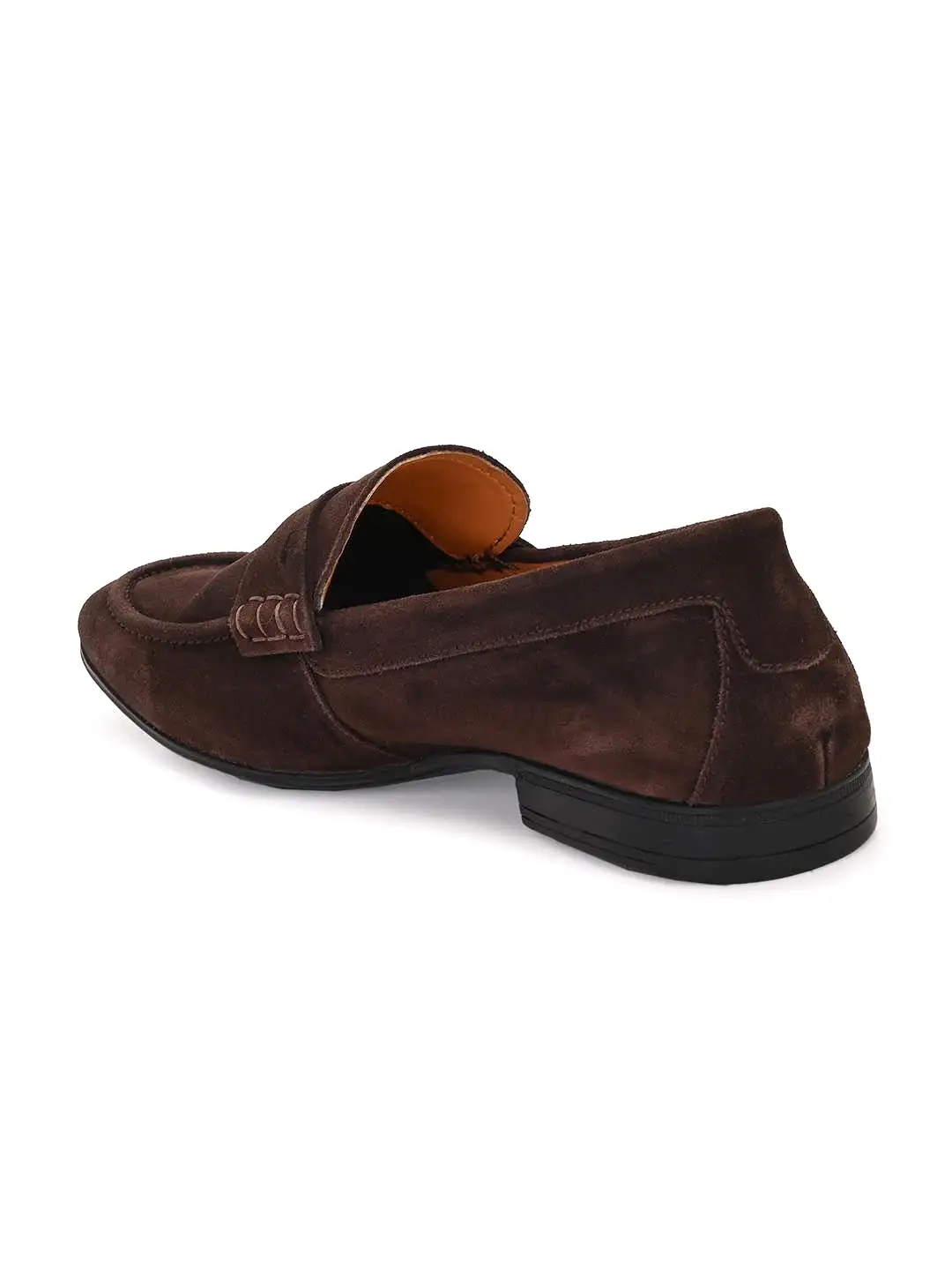 Genuine Brown Suede Leather Formal Shoes