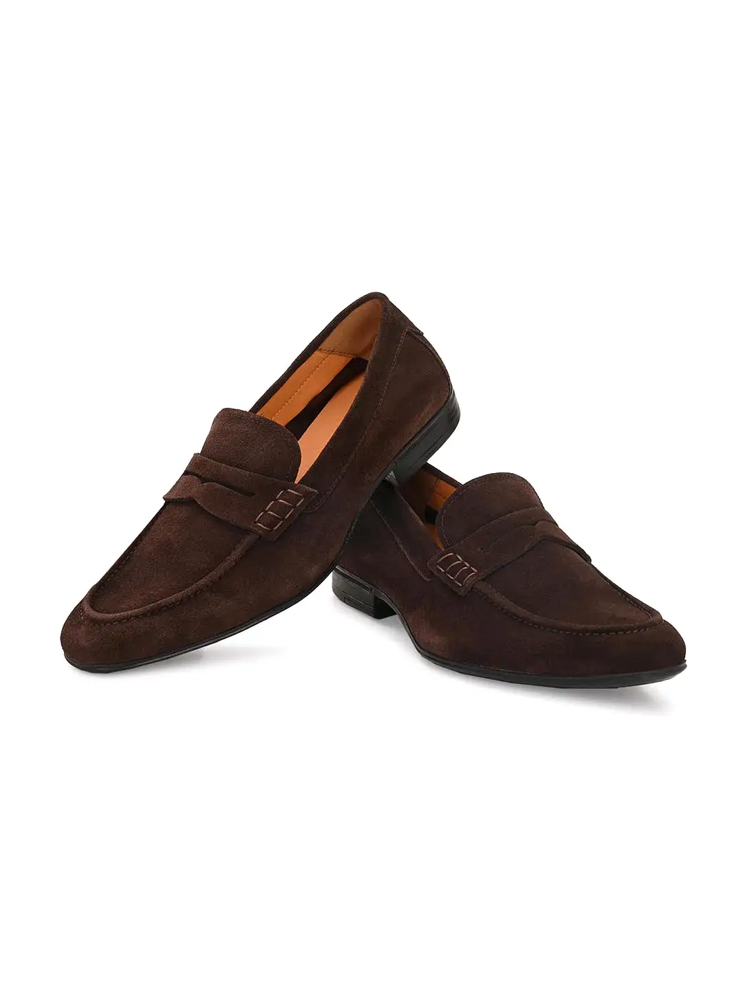 Genuine Brown Suede Leather Formal Shoes