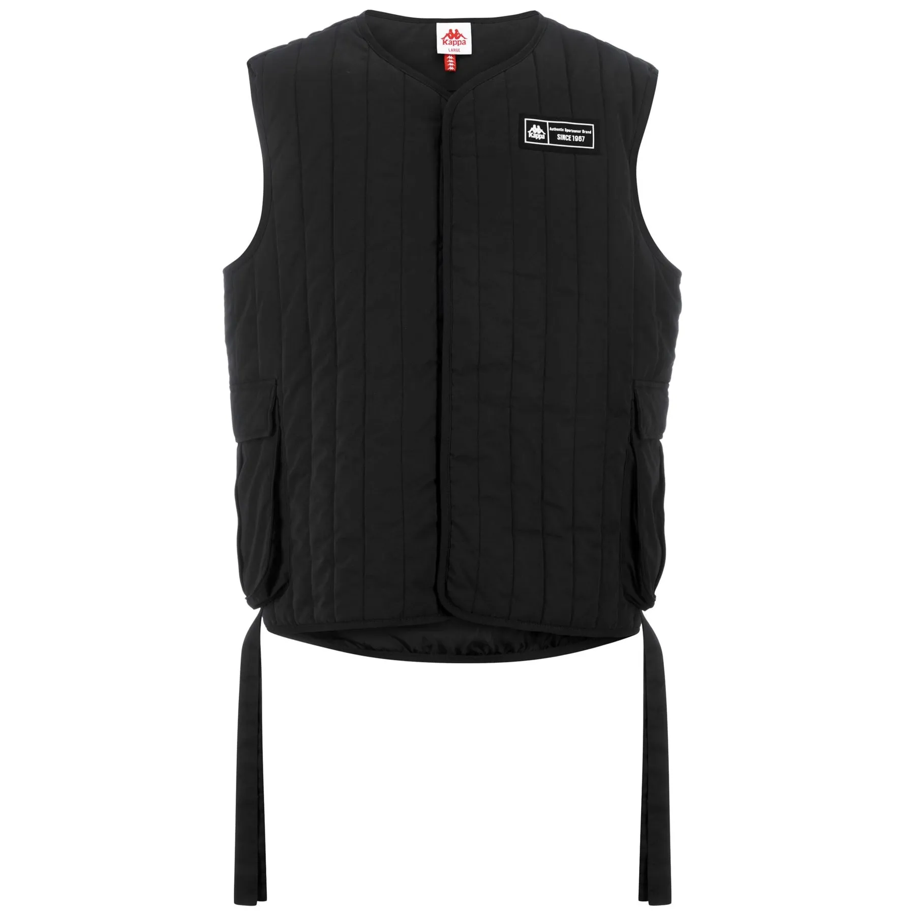 Gilet KAPPA smanicato tech nero