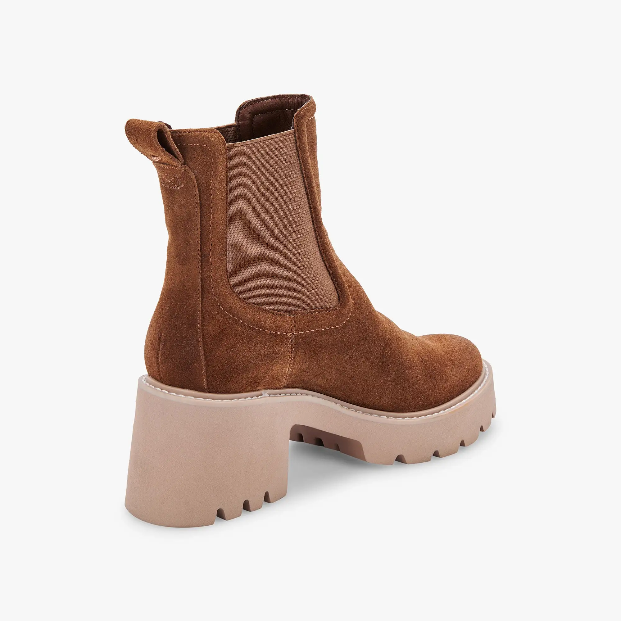 HAWK H20 WIDE BOOTIES DK BROWN SUEDE