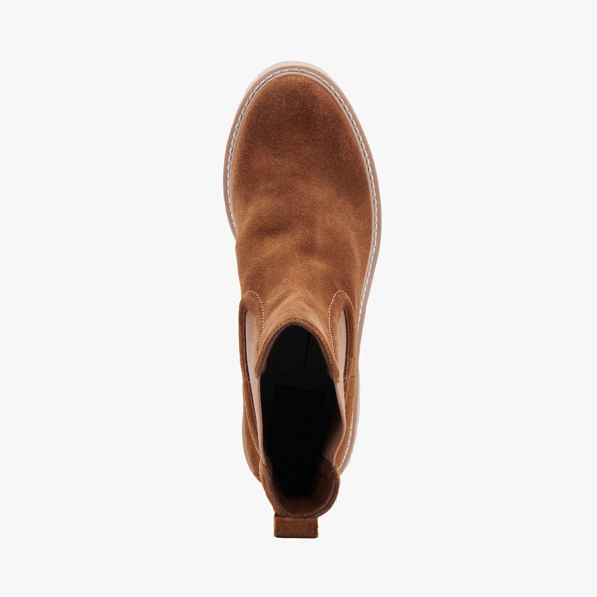 HAWK H20 WIDE BOOTIES DK BROWN SUEDE