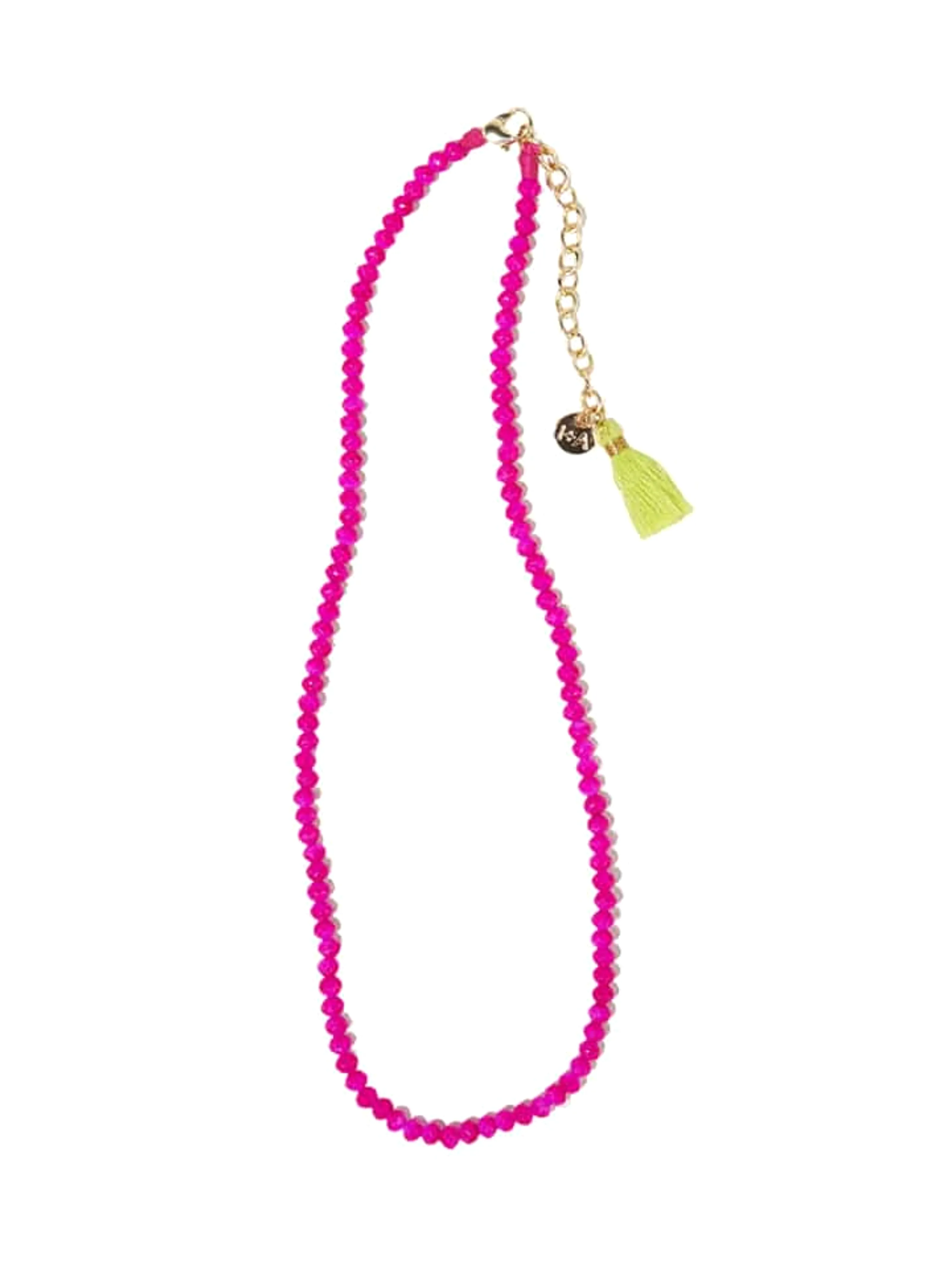 Hayden Necklace - Hot Pink