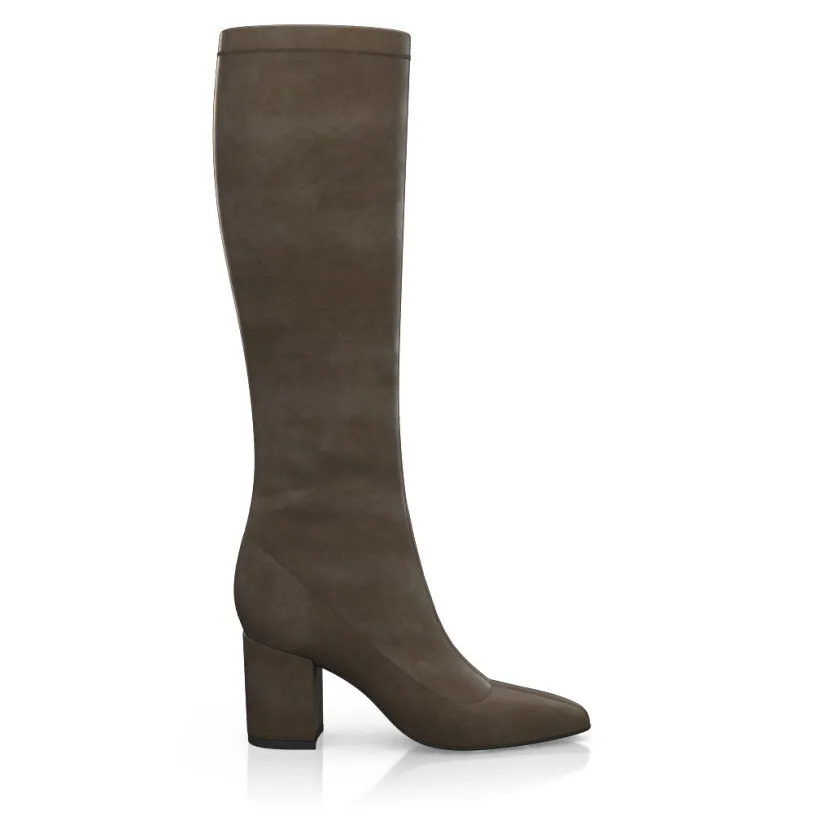 Heeled Sock Boots 10249