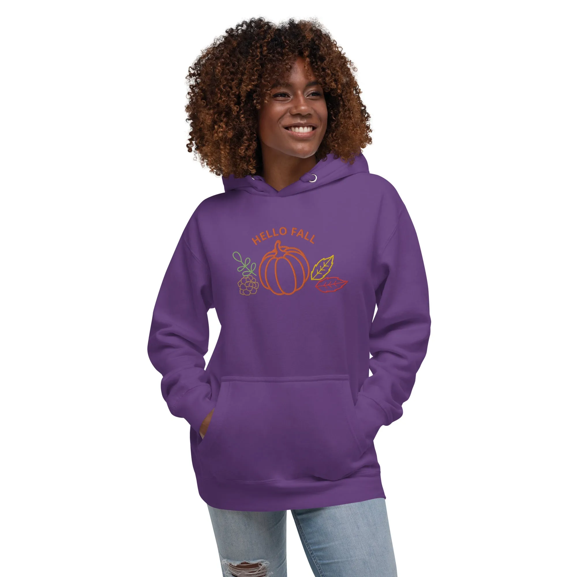 Hello Fall Unisex Hoodie