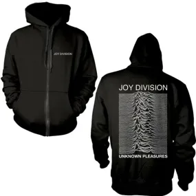 Hoodie - Joy Division - Unknown Pleasures - Zip