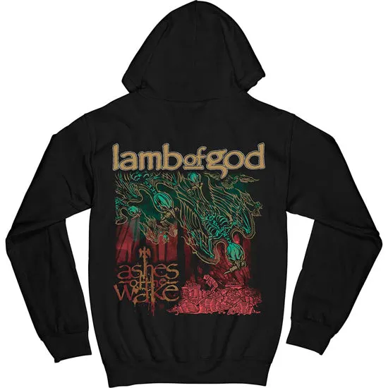 Hoodie - Lamb of God - Ashes of the Wake Album Cover - Zip