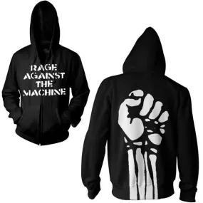 Hoodie - Rage Against the Machine - Jumbo Fist - Zip