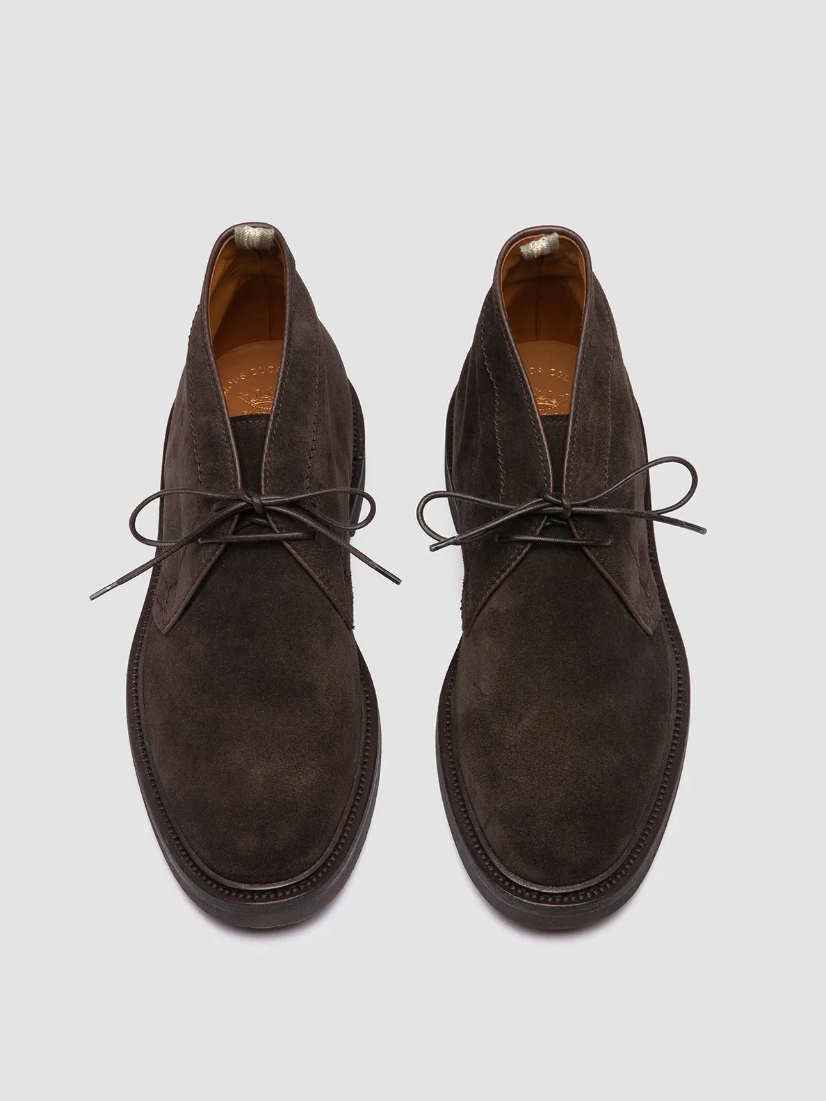 HOPKINS FLEXI 202 - Brown Suede Chukka Boots