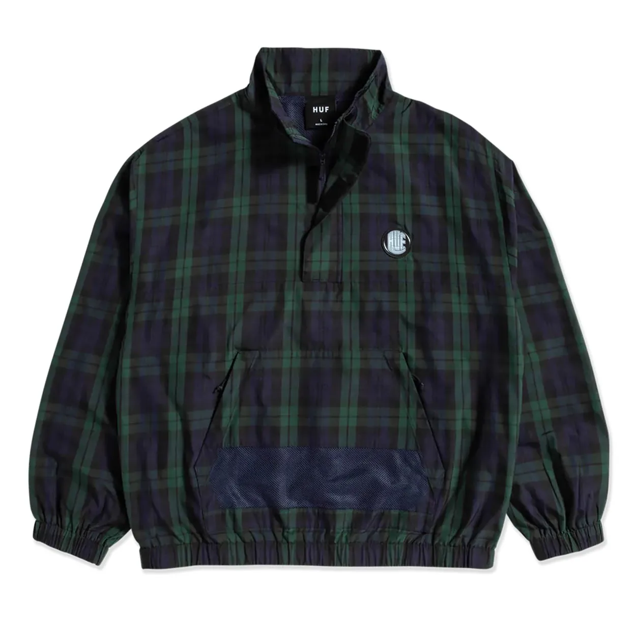 HUF - CAMDEN PLAID TRACK JACKET