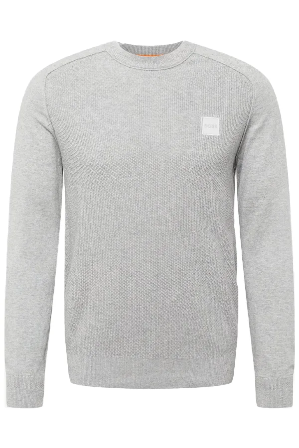 Hugo Boss Knit Cashmere Blend Kesom Grey