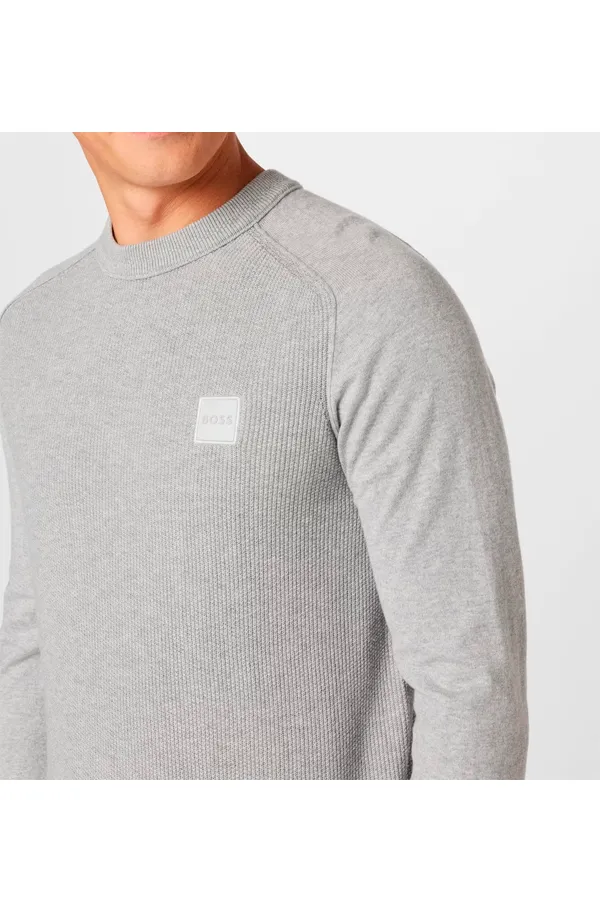 Hugo Boss Knit Cashmere Blend Kesom Grey