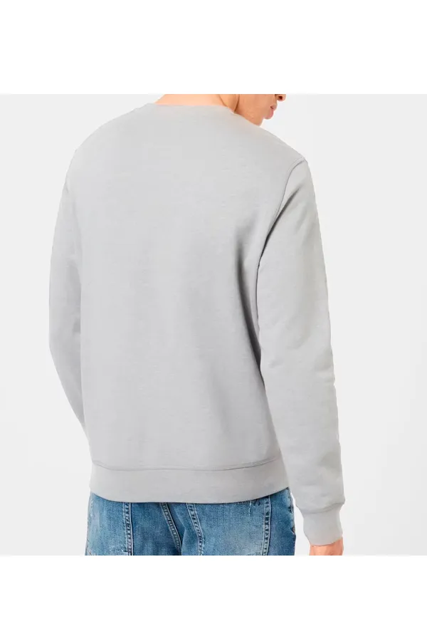 Hugo Boss Westart Patch Logo Sweatshirt Grey