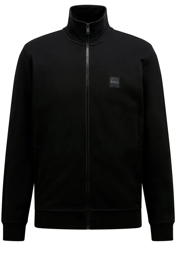 Hugo Boss Zestart Track Zip Jacket Black