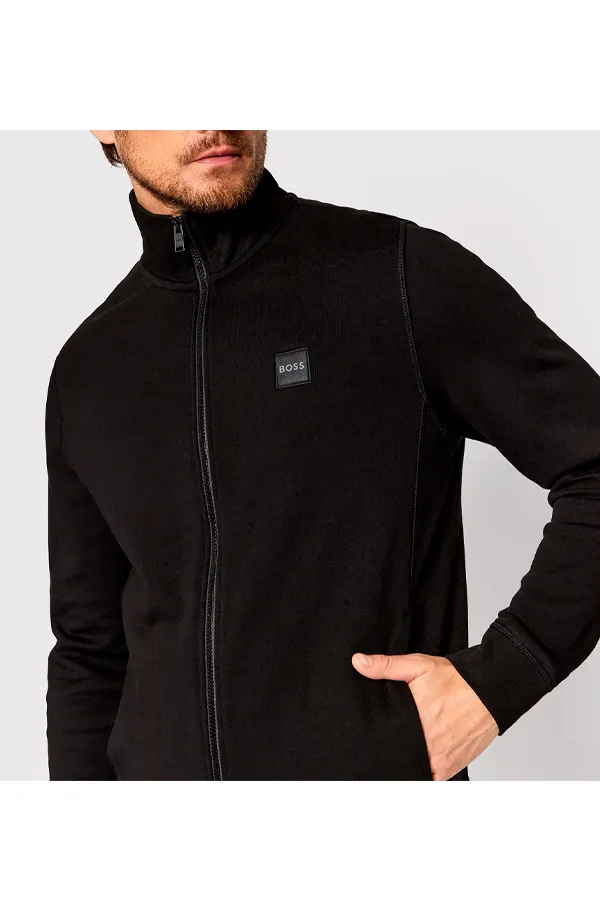 Hugo Boss Zestart Track Zip Jacket Black