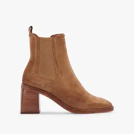 ILIANA BOOTIES DK BROWN SUEDE