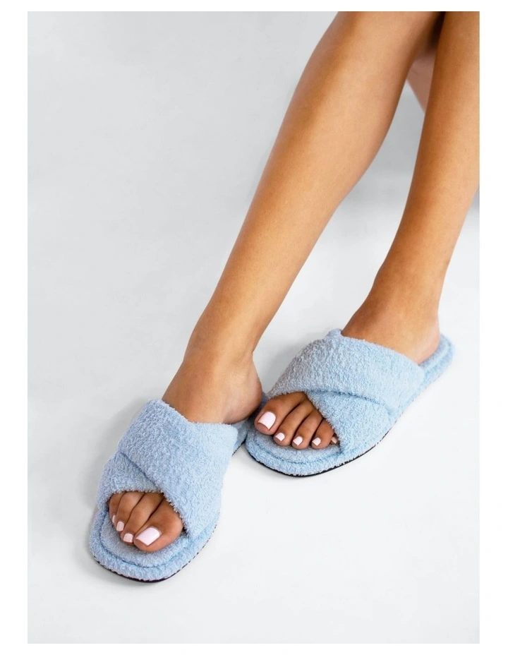 Inka IV Flat Sandals in Blue