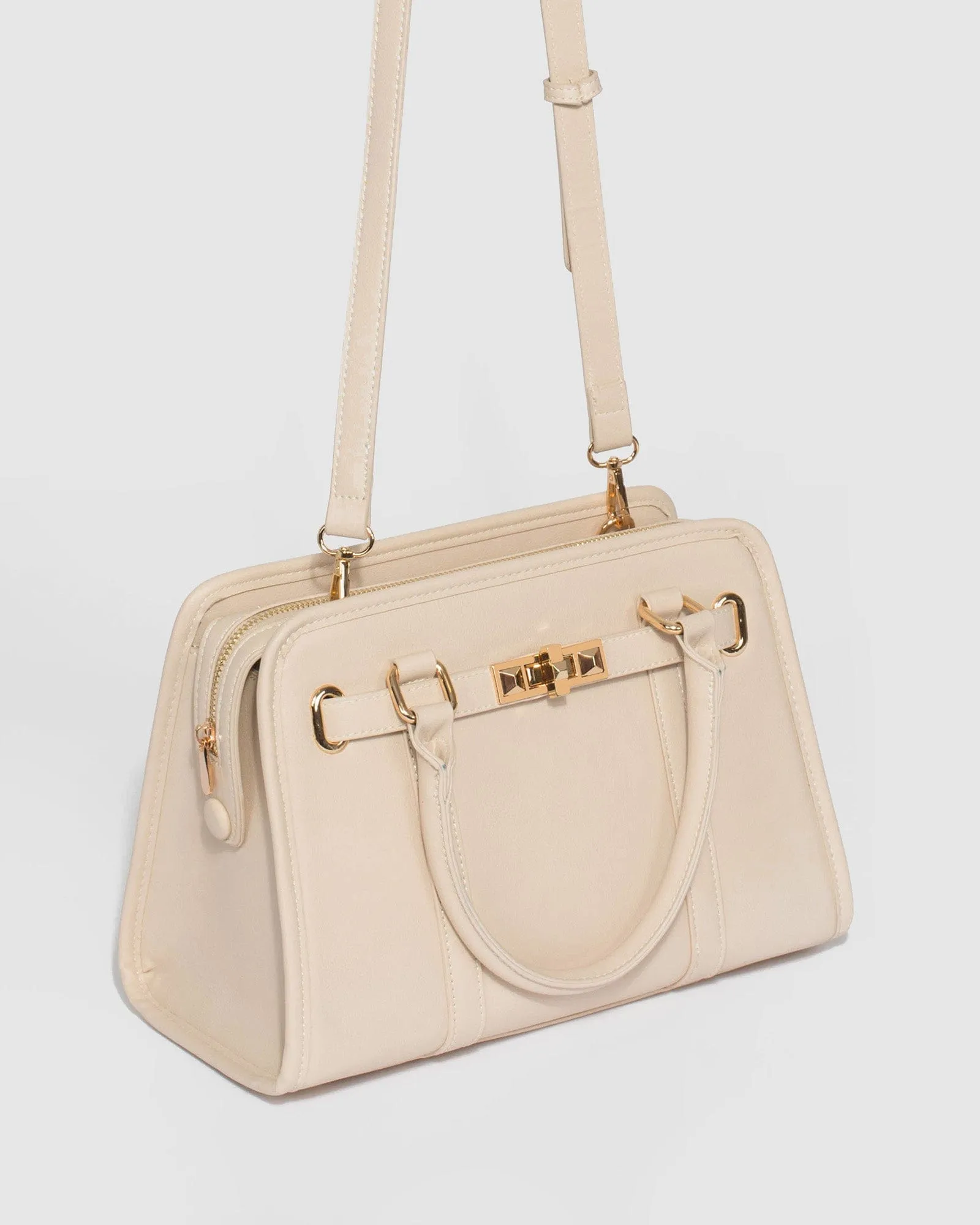 Ivory Lynne Webbing Tote Bag