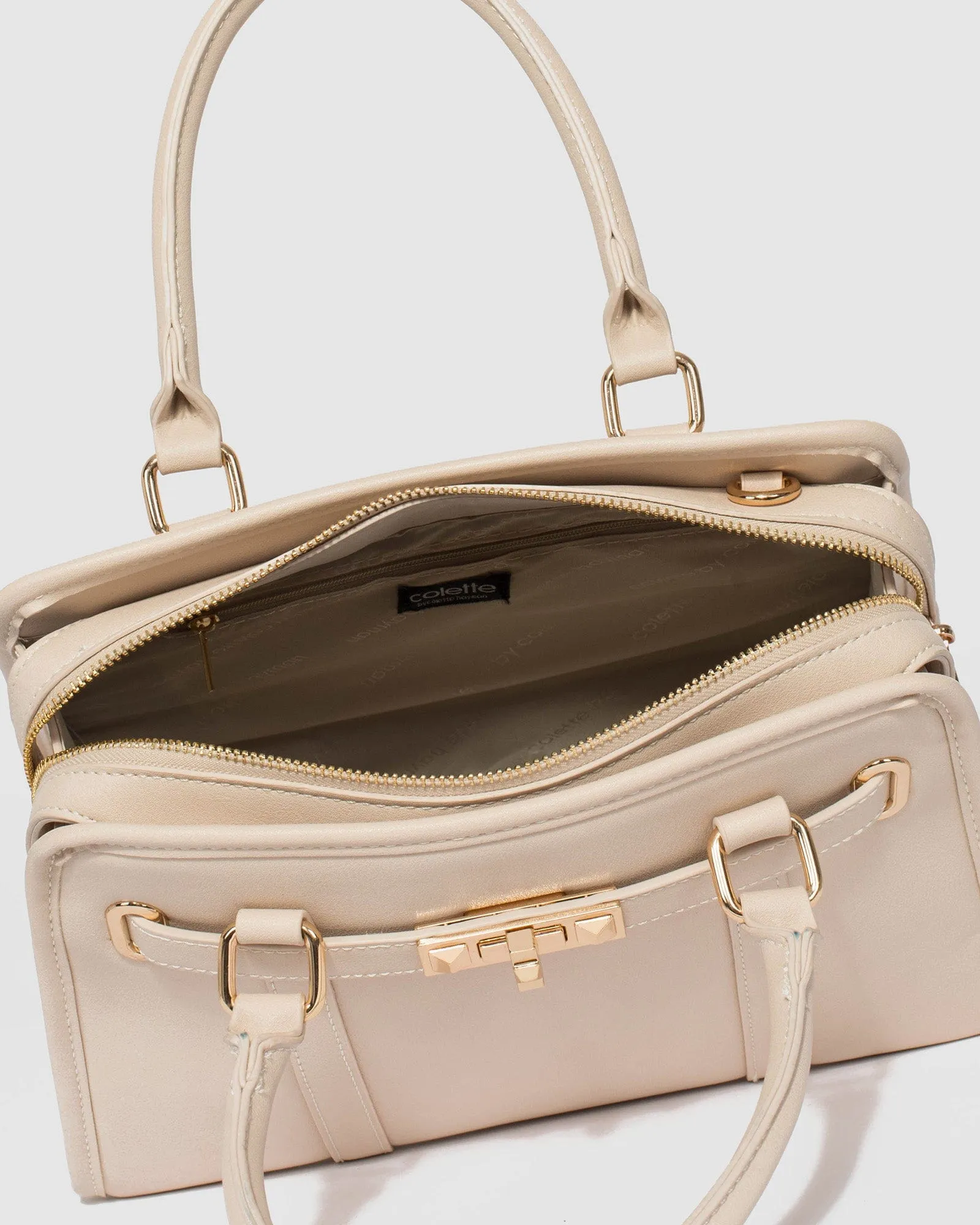 Ivory Lynne Webbing Tote Bag