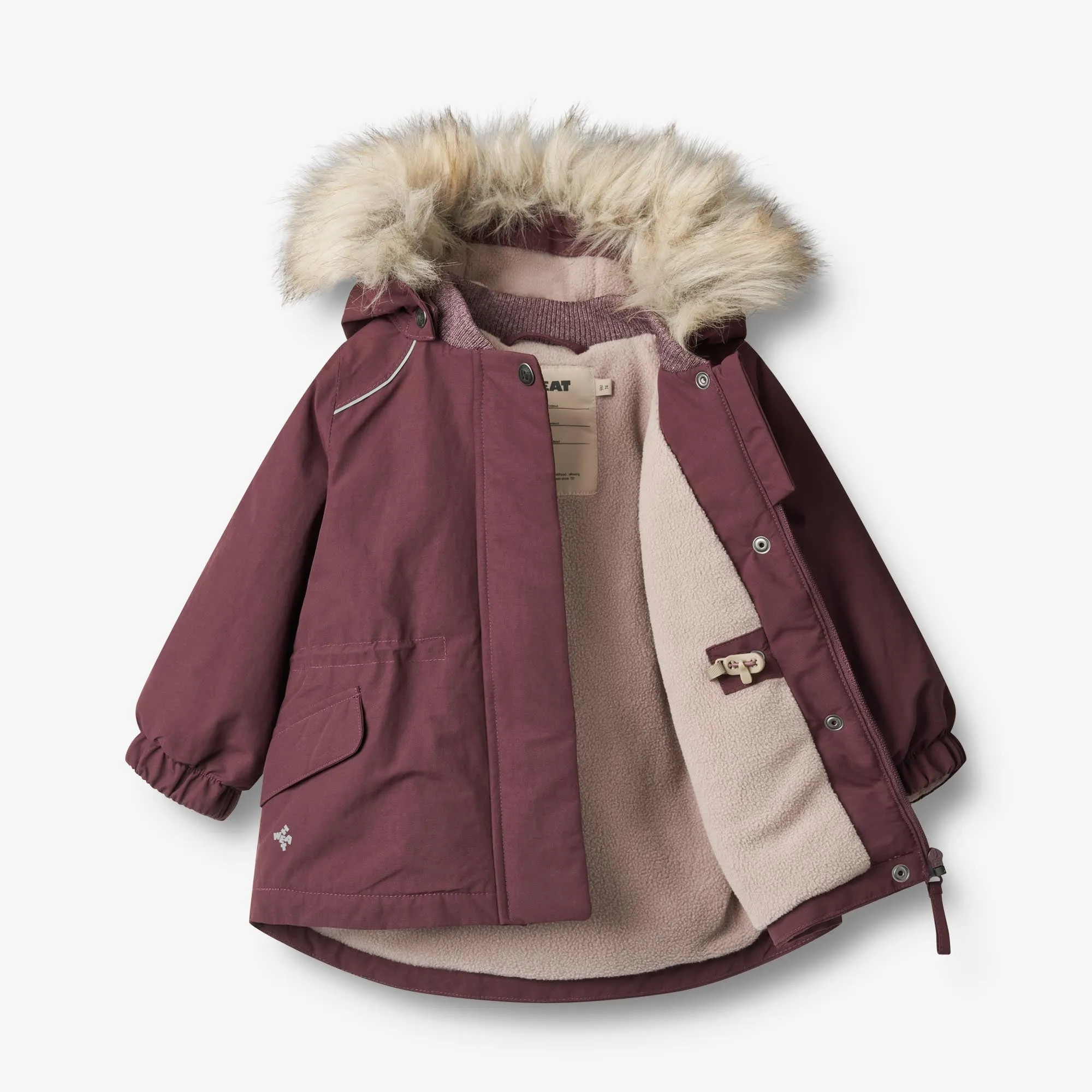 Jacket Mathilde Tech | Baby - purple dawn