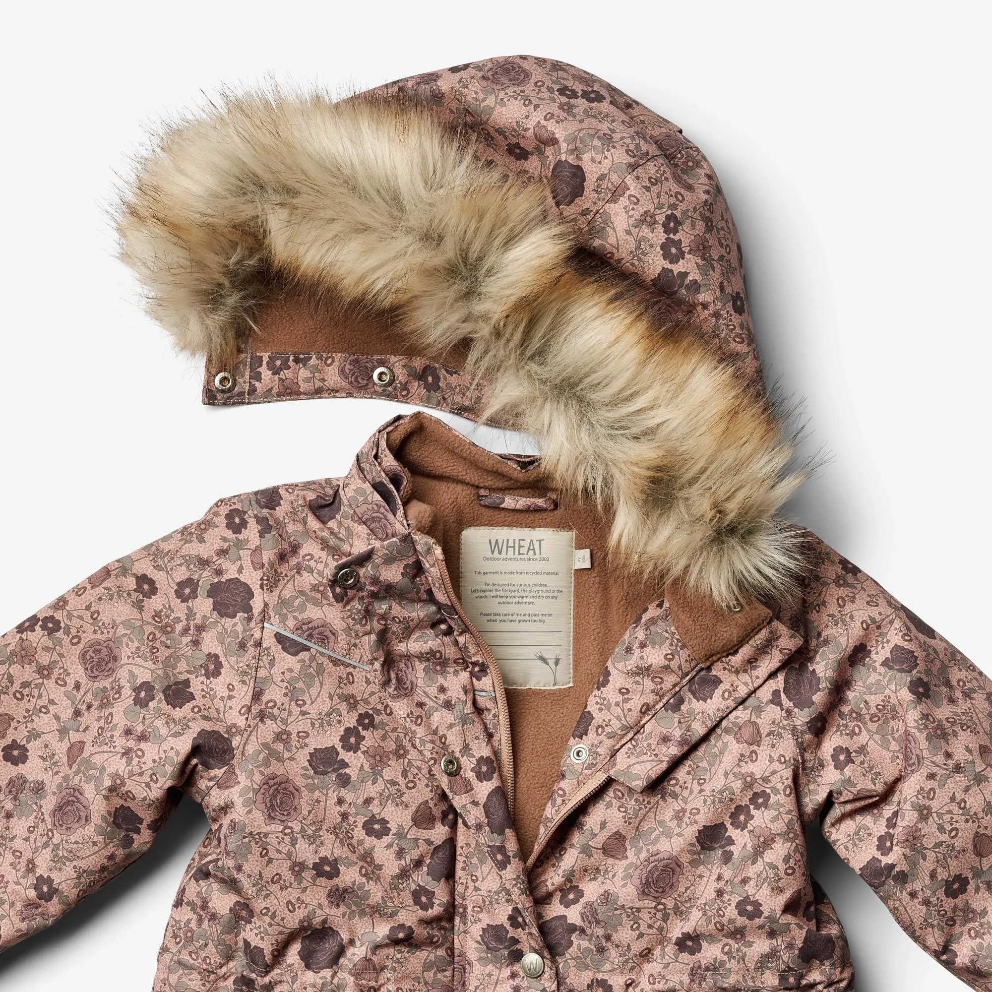 Jacket Mathilde Tech - rose dawn flowers