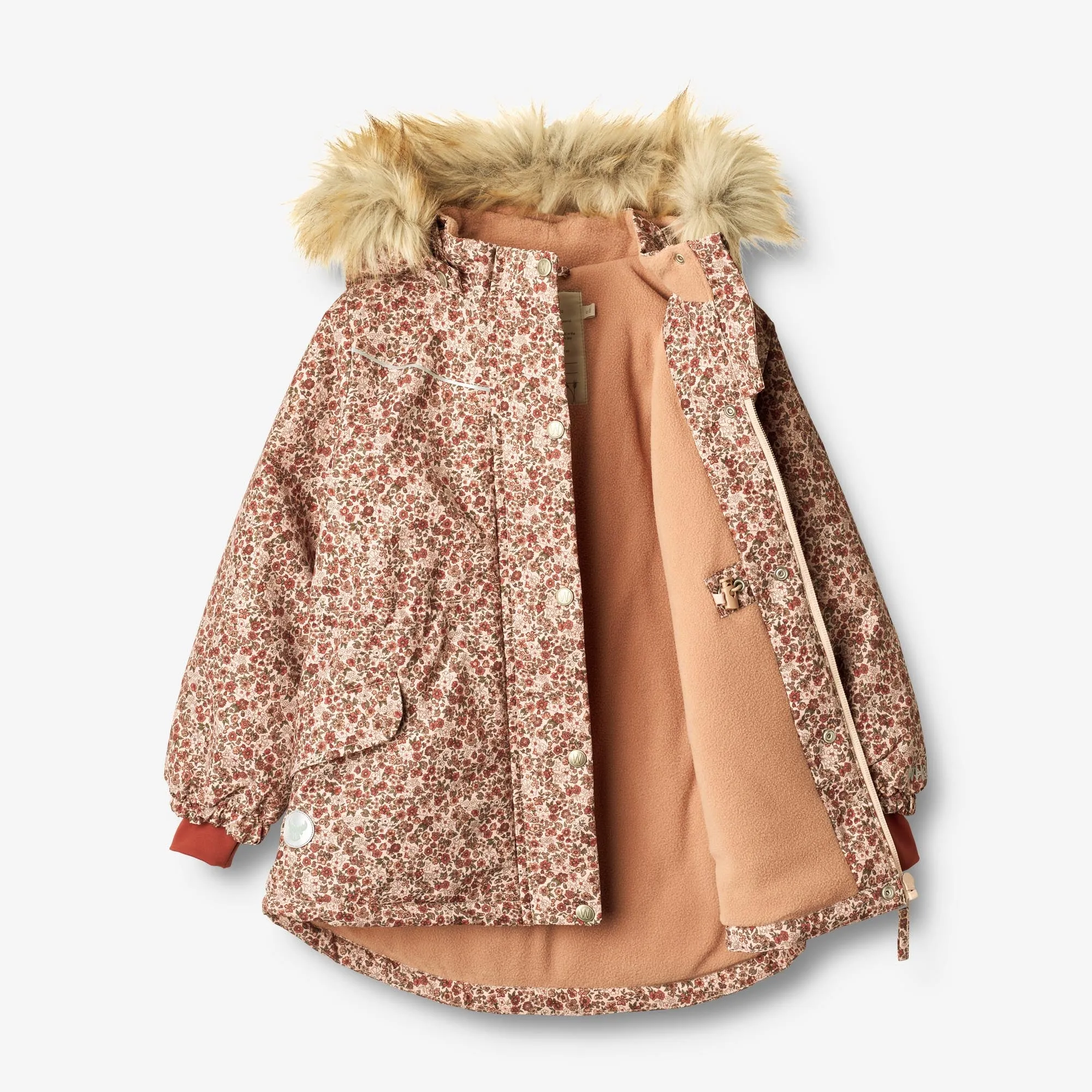 Jacket Mathilde Tech - rose dust flowers