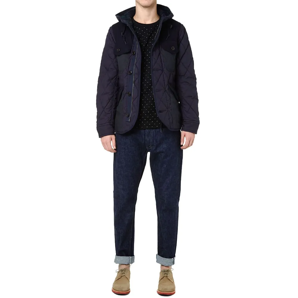 Junya Watanabe MAN x Duvetica Quilted Four Pocket Hunting ParkaNavy