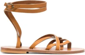 K. Jacques Zeno calf-leather sandals Brown