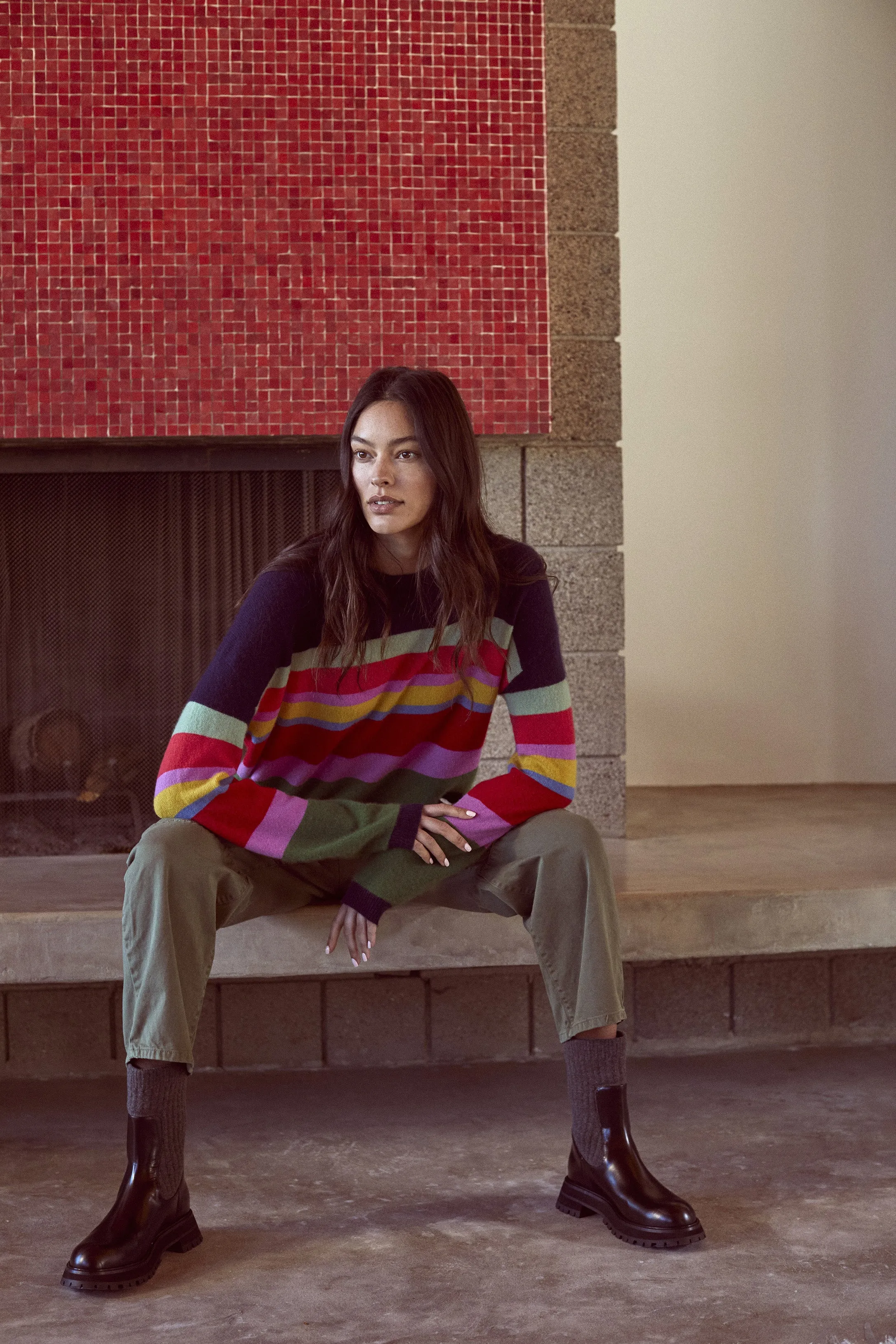 KACEY SWEATER IN MULTI