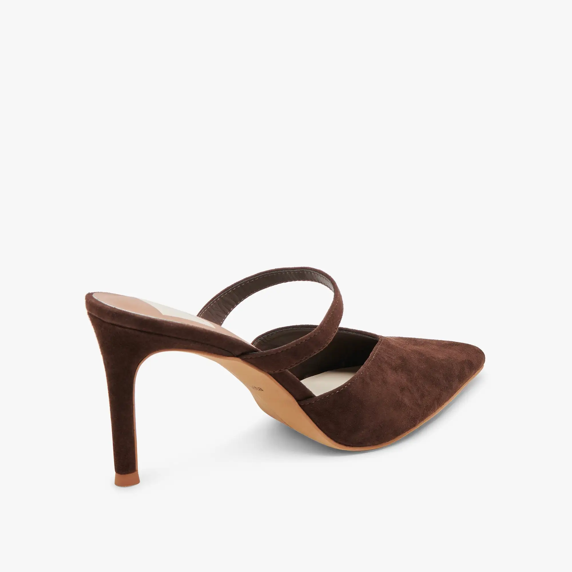 KANIKA HEELS DK BROWN SUEDE