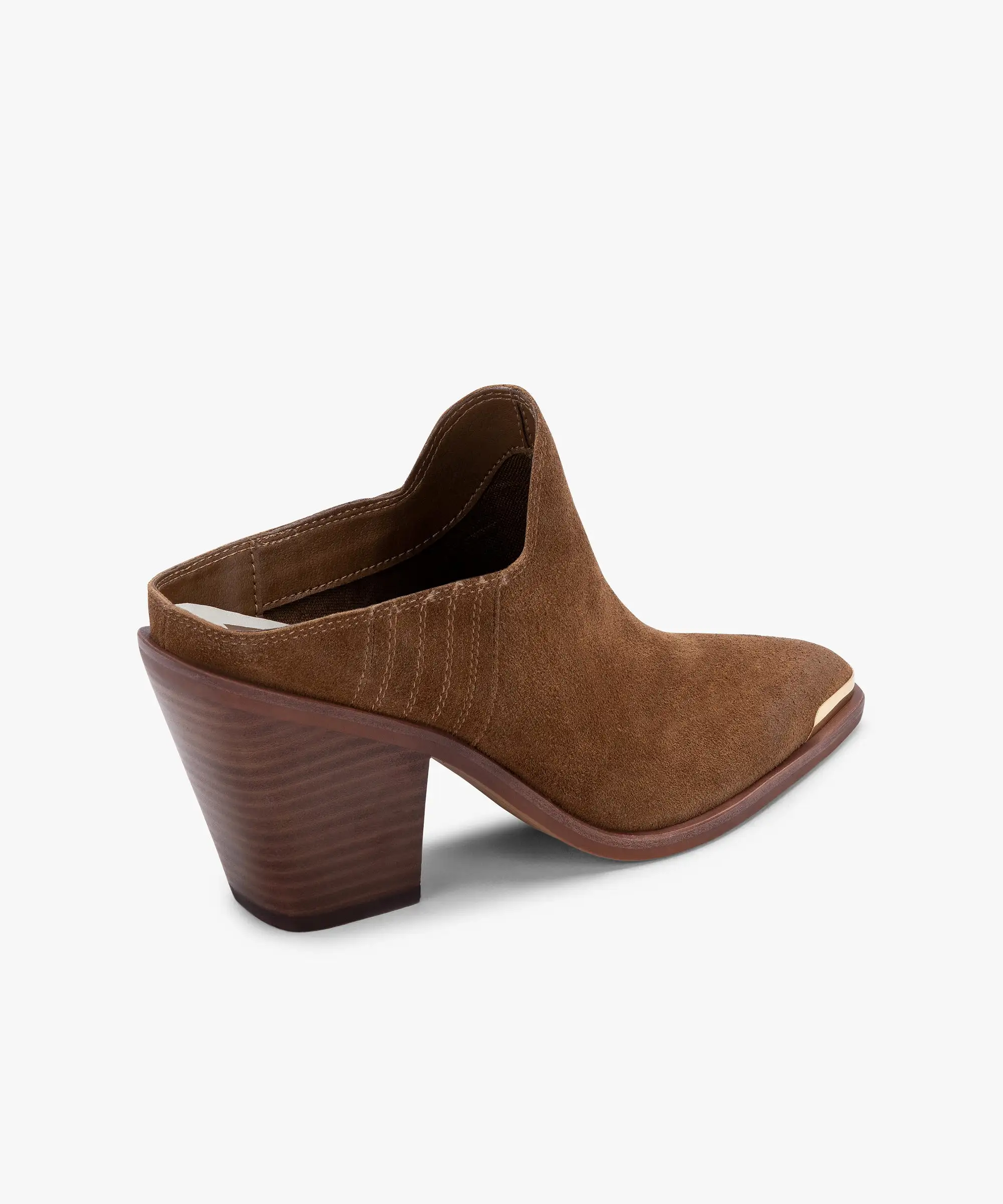 KATE HEELS DK BROWN SUEDE re:vita