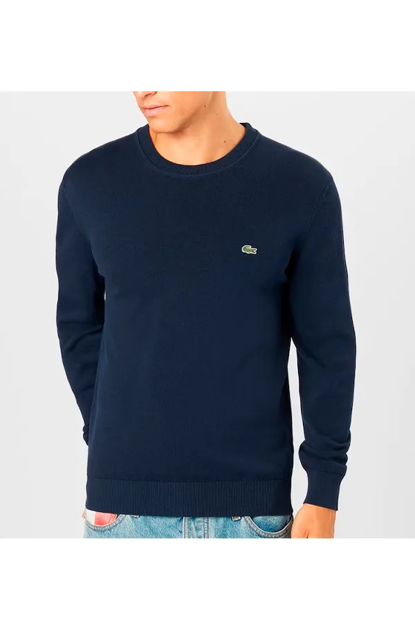 Lacoste Knit Pullover Navy