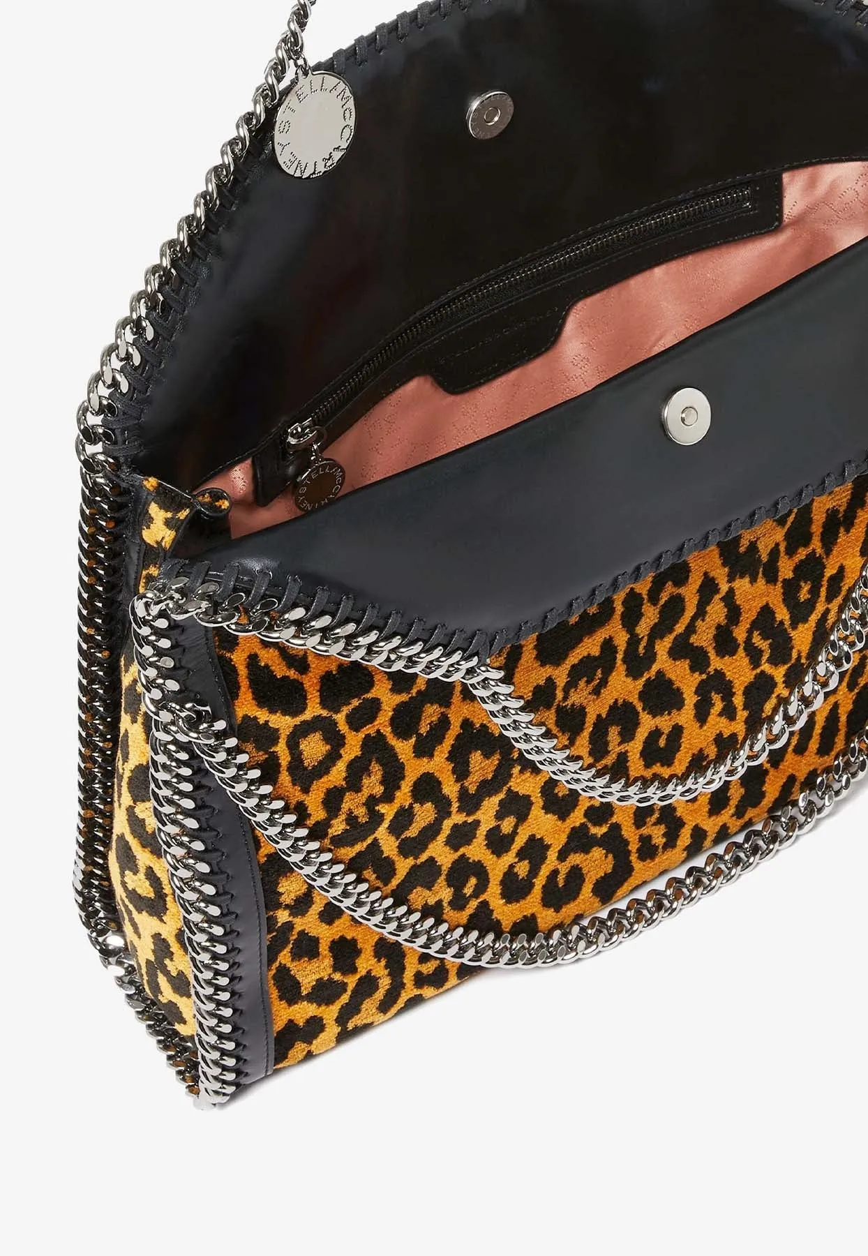 Leopard Print Falabella Tote Bag