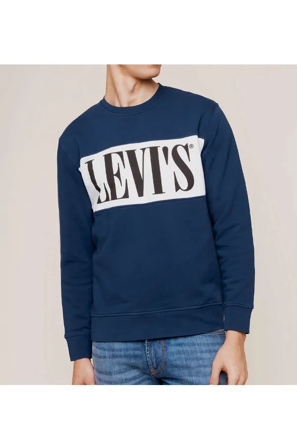 Levi's Colorblock Sweat Navy