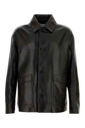 Loewe Black Leather Jacket