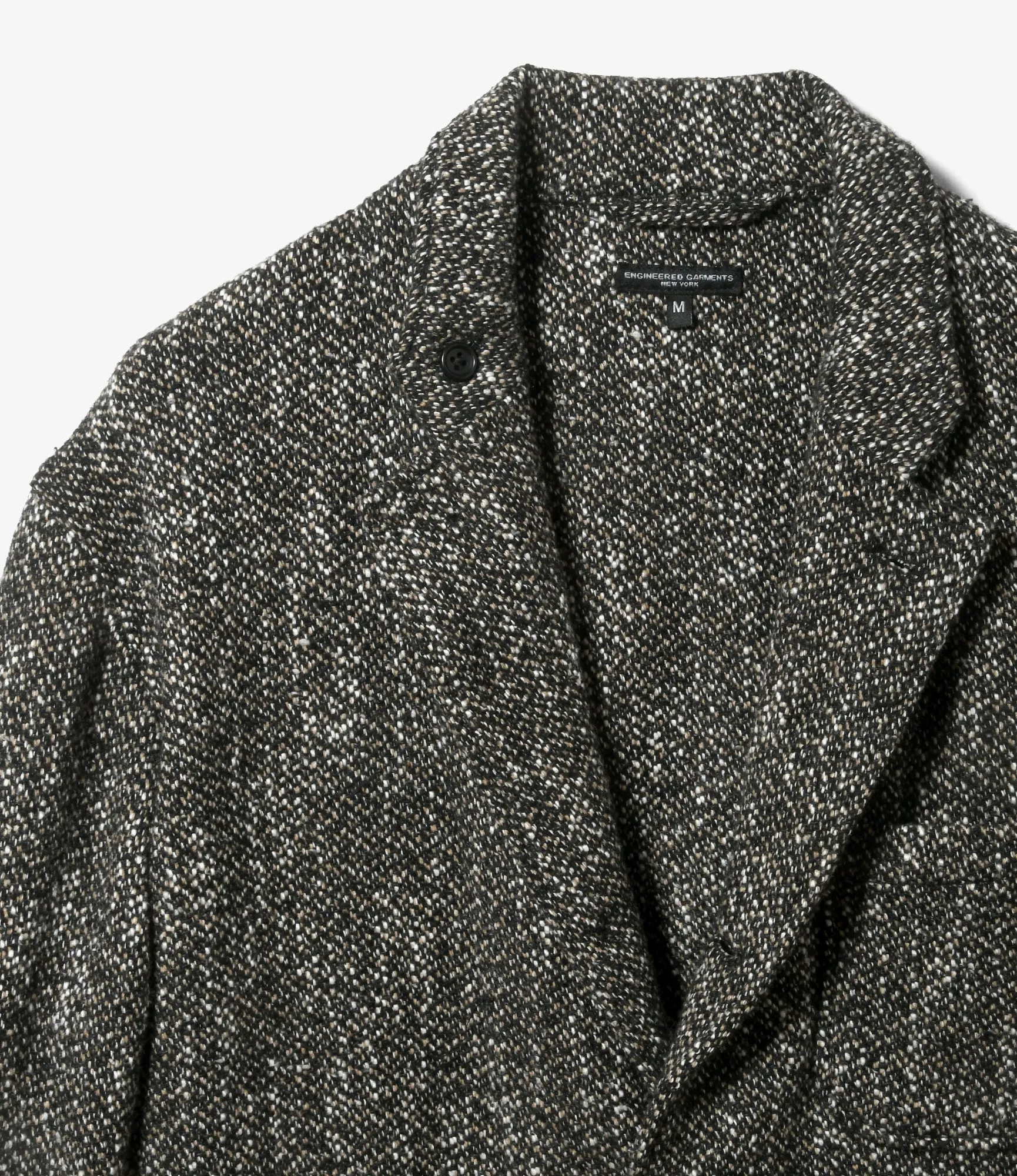 Loiter Jacket – Brown/Black Homespun Wool