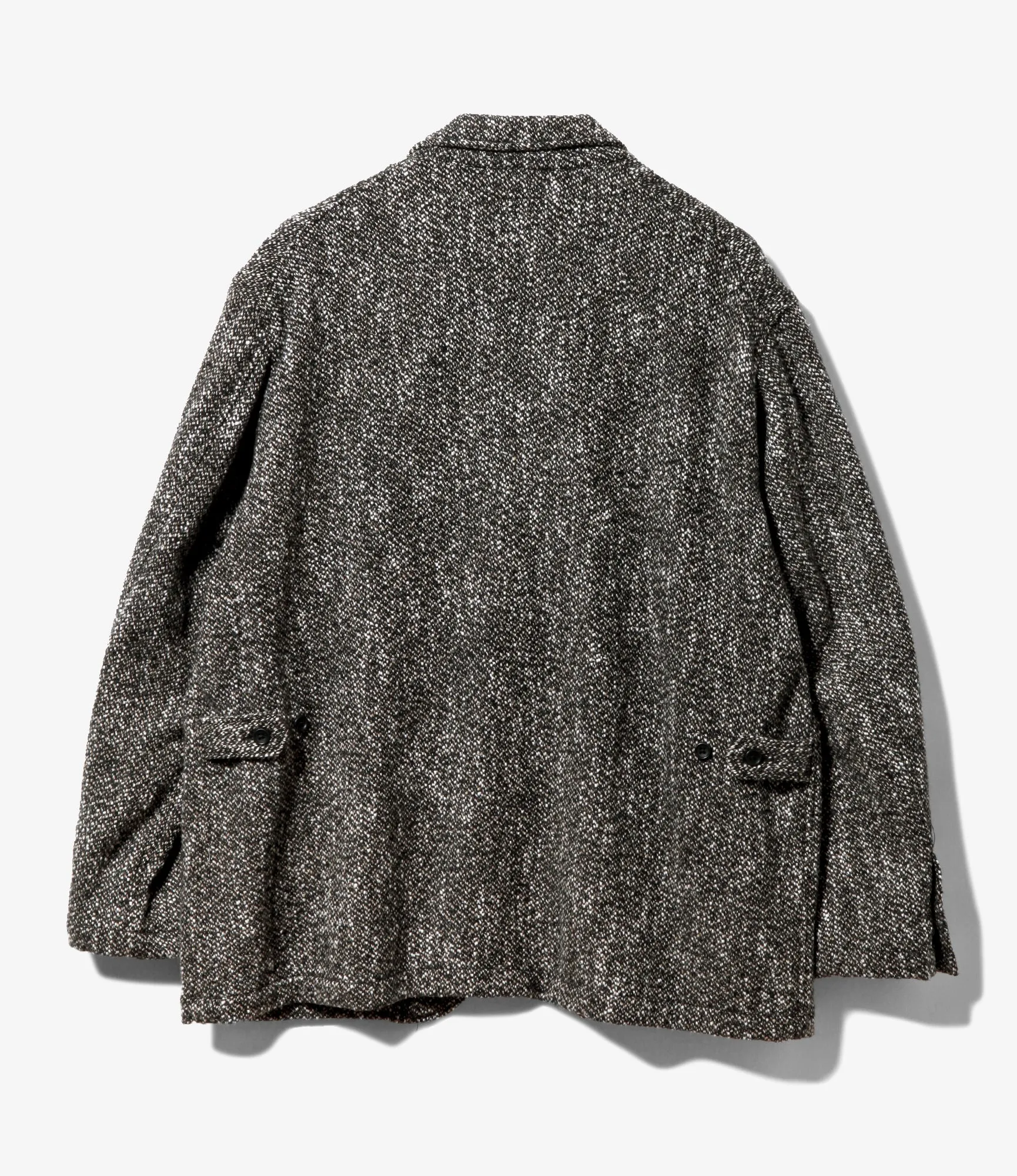 Loiter Jacket – Brown/Black Homespun Wool