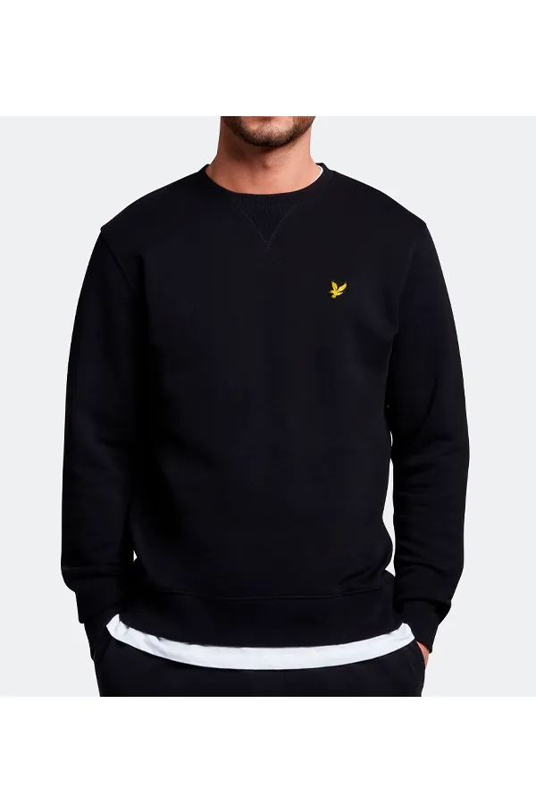 Lyle & Scott Crew Sweat Black