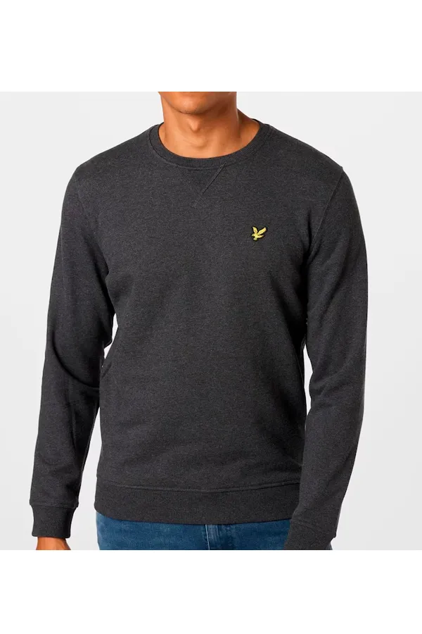 Lyle & Scott Crew Sweat Charcoal