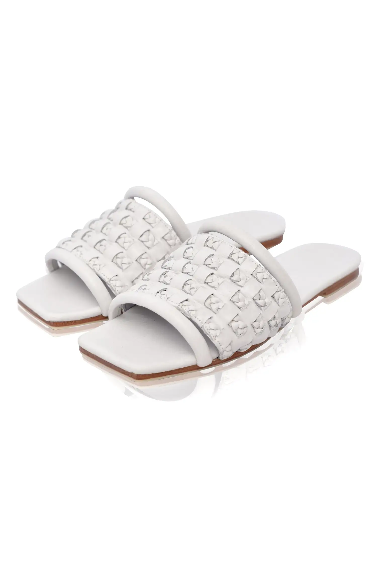 Majorca Leather Slides