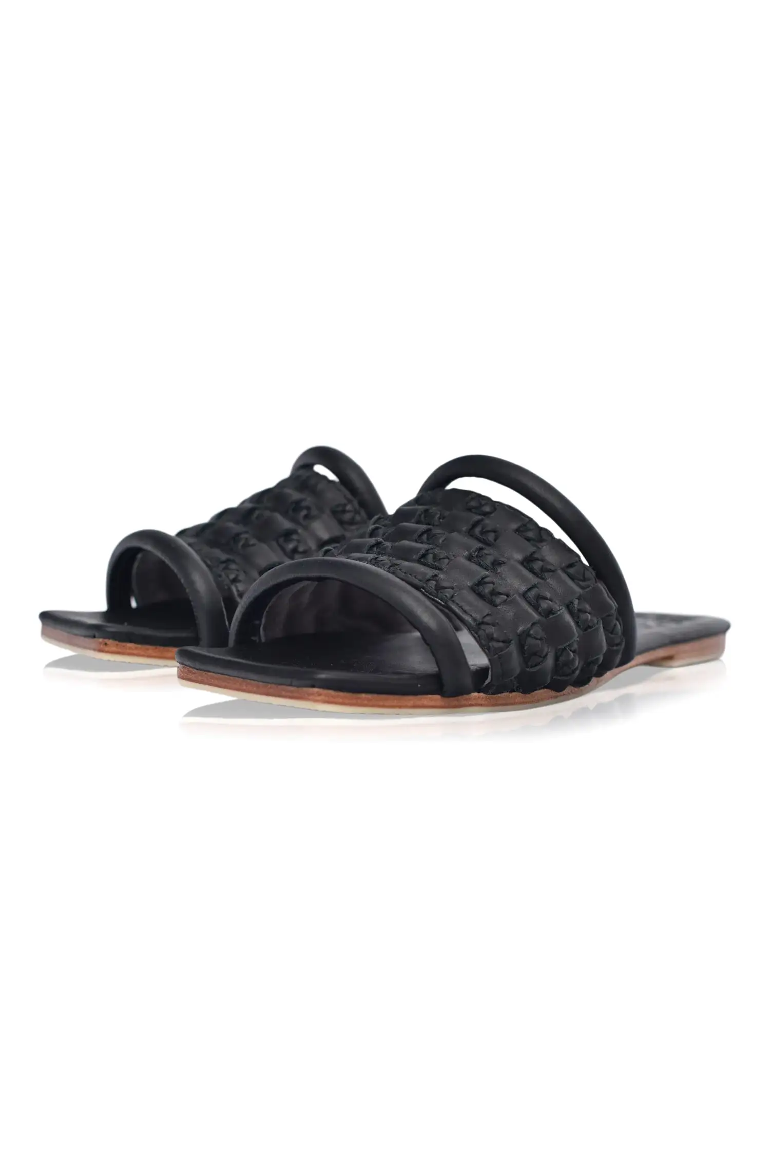 Majorca Leather Slides