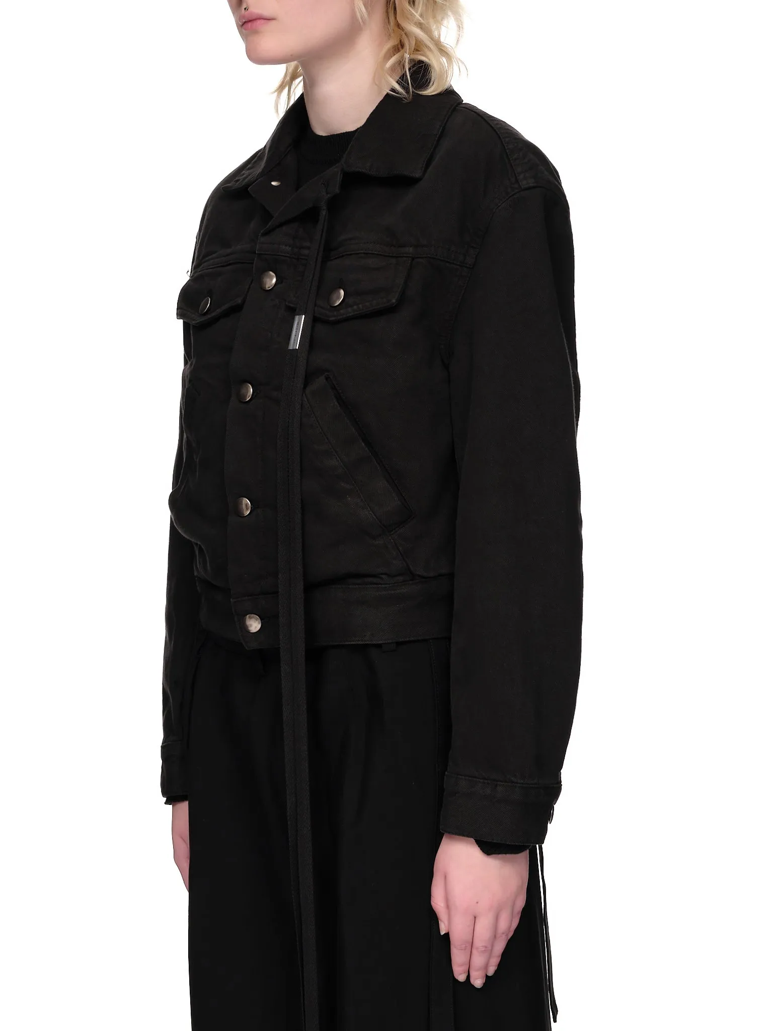 Marthe Denim Jacket (B0010180-FA038-099-BLACK)