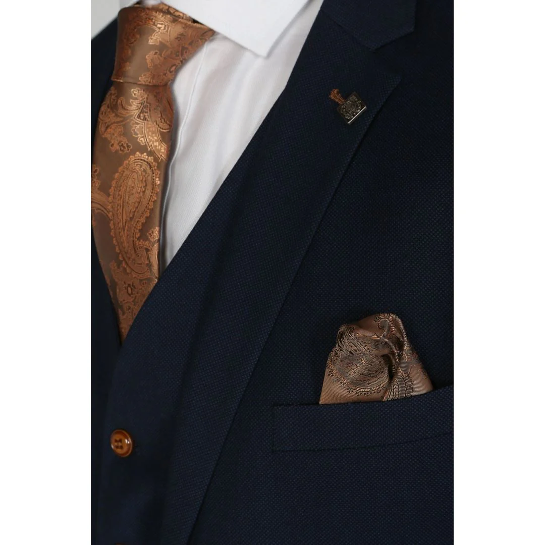 Mayfair- Men's Plain Navy Blazer