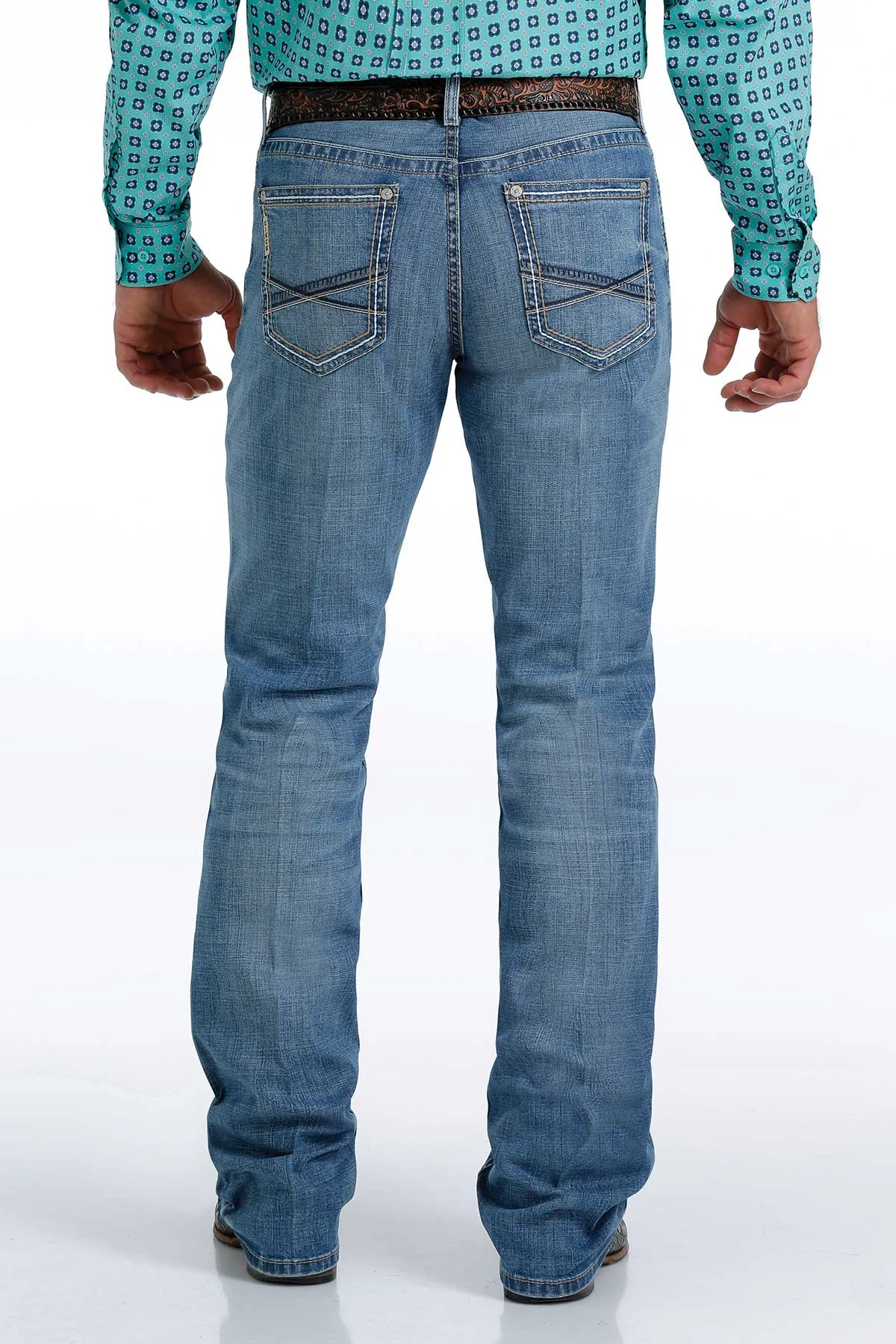 Mens Cinch Ian Medium Stonewash Jeans