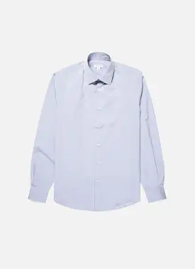 Men's Sea Island Cotton Shirt in Light Blue