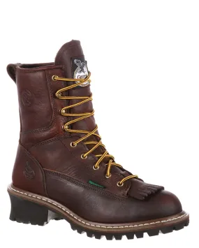 Men's Waterproof Logger Boots