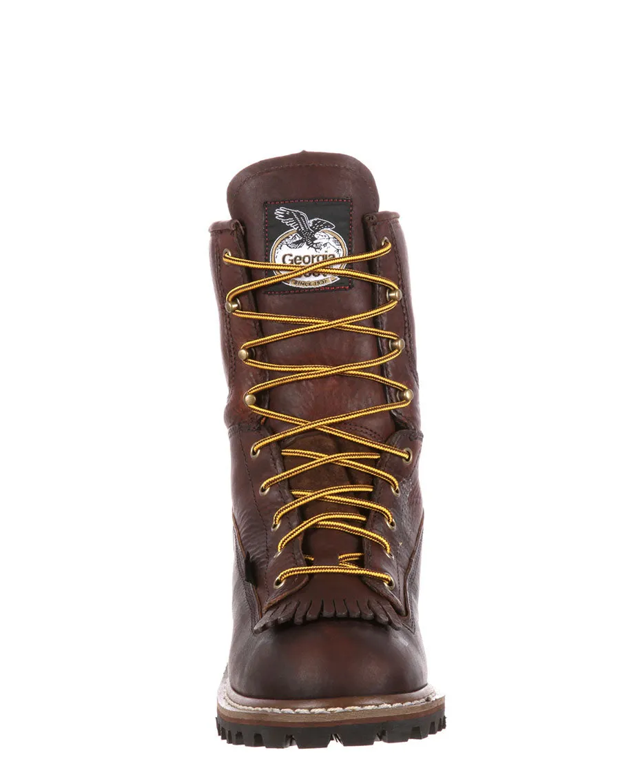 Men's Waterproof Logger Boots