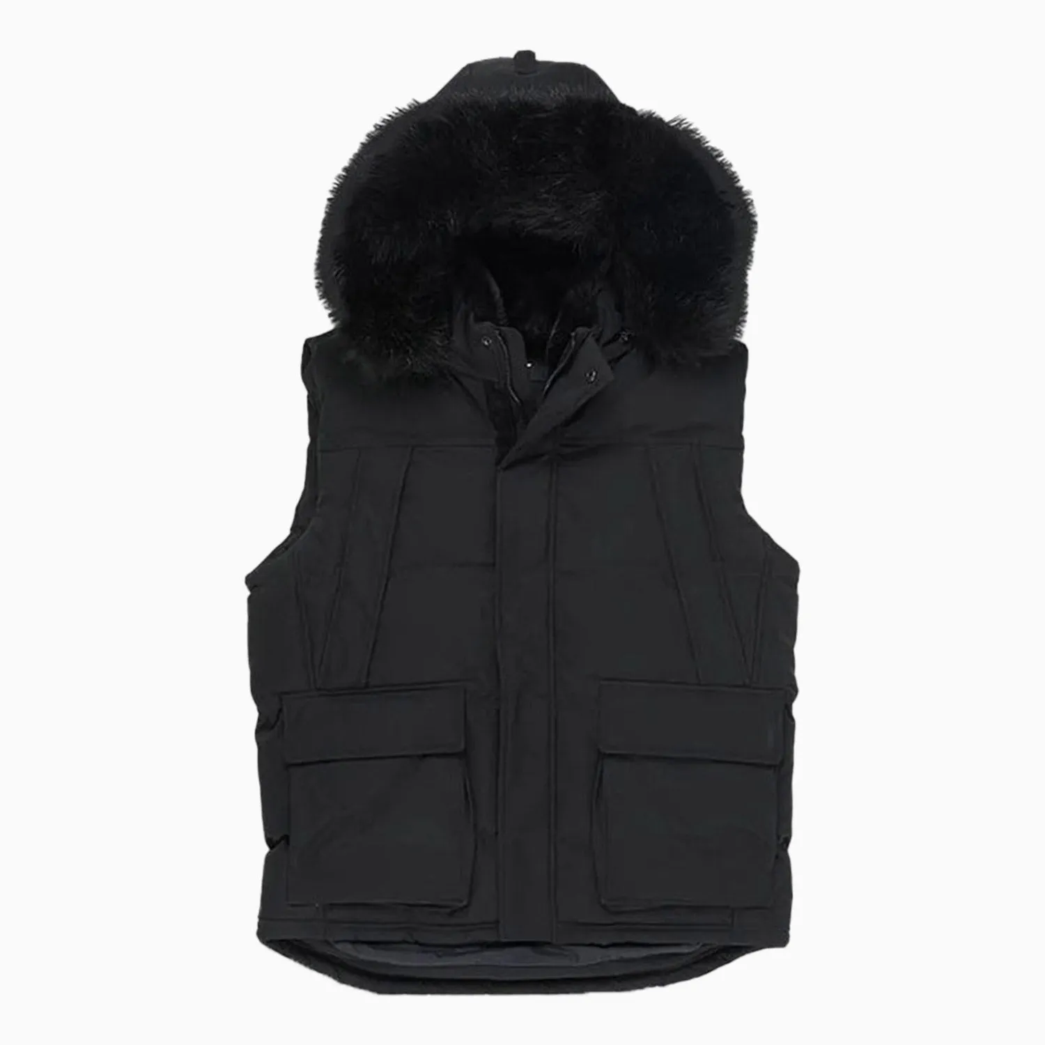 Men's Yukon Lined Hooded Puffer Vest