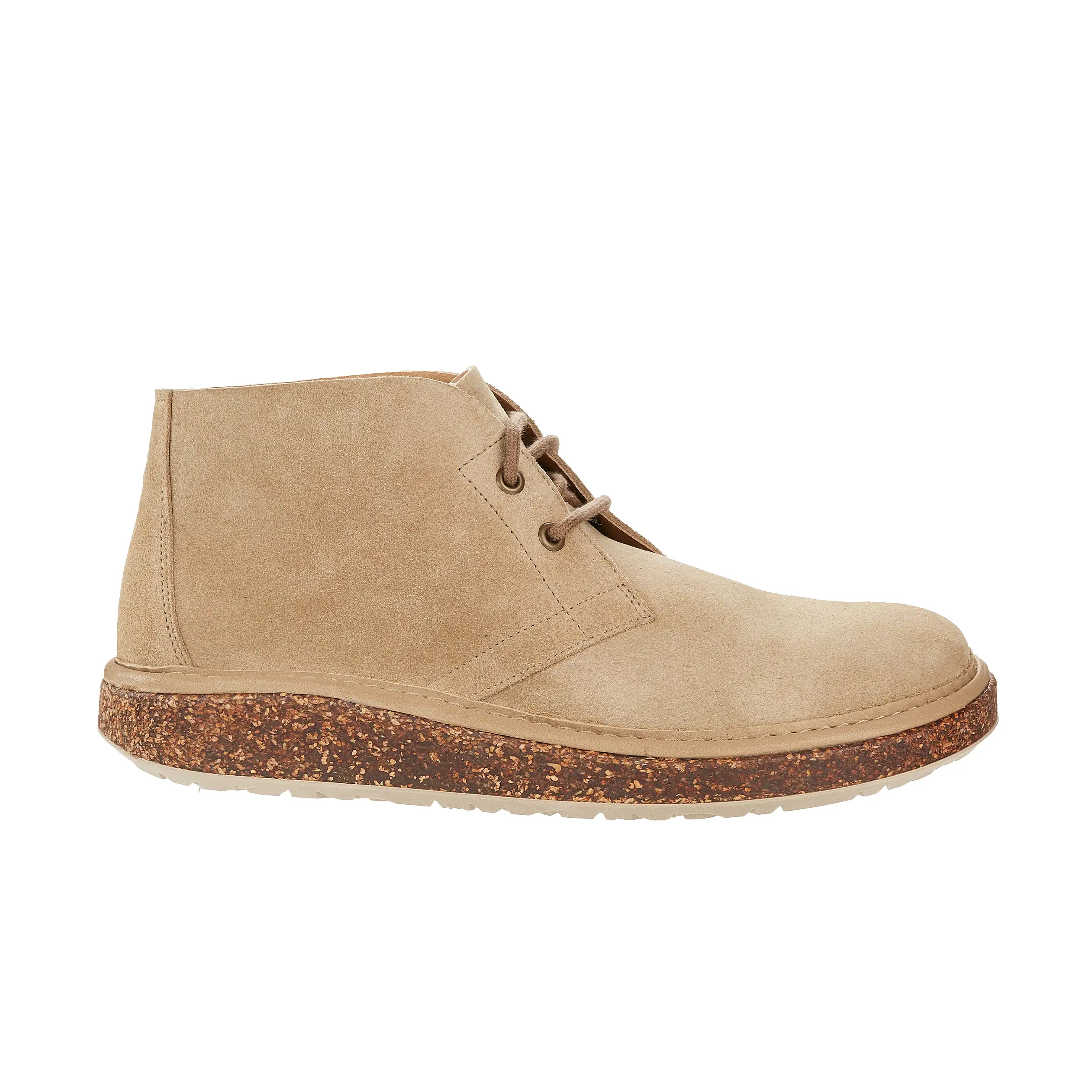 Milton Ginger Suede Leather